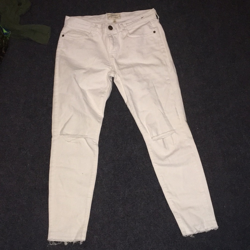 White jeans